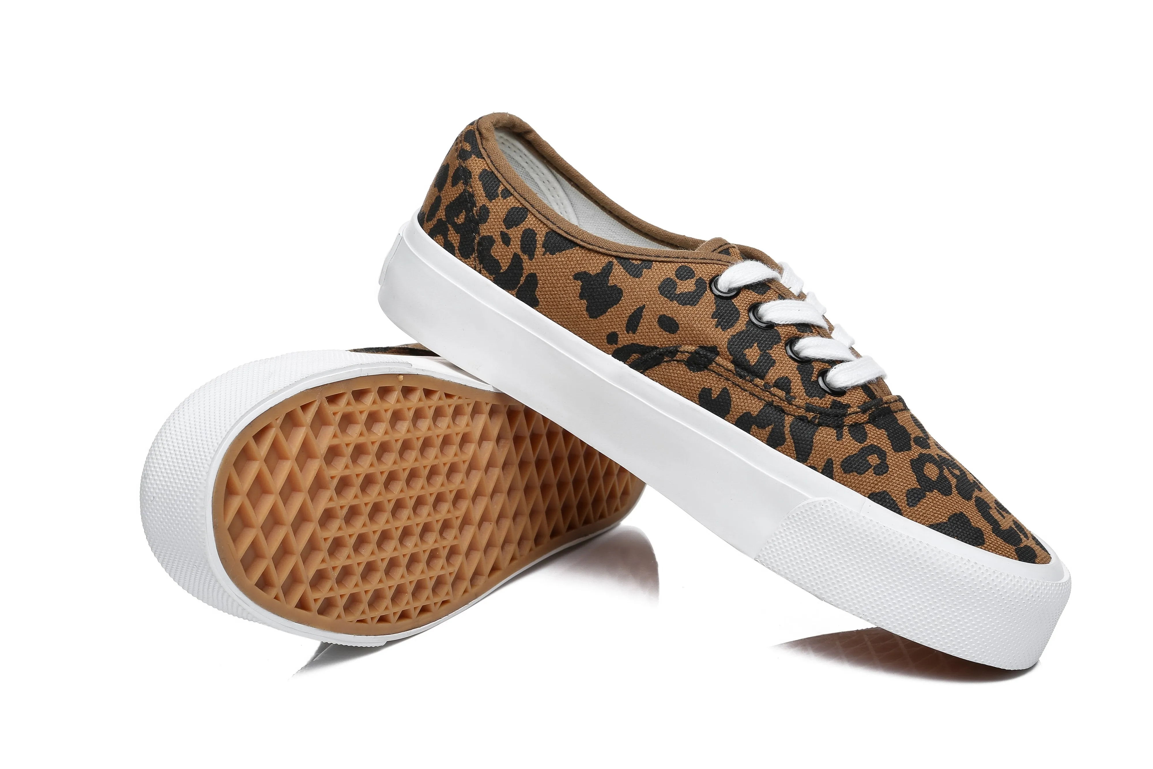TARRAMARRA® Women Leopard Print Canvas Sneakers Rana