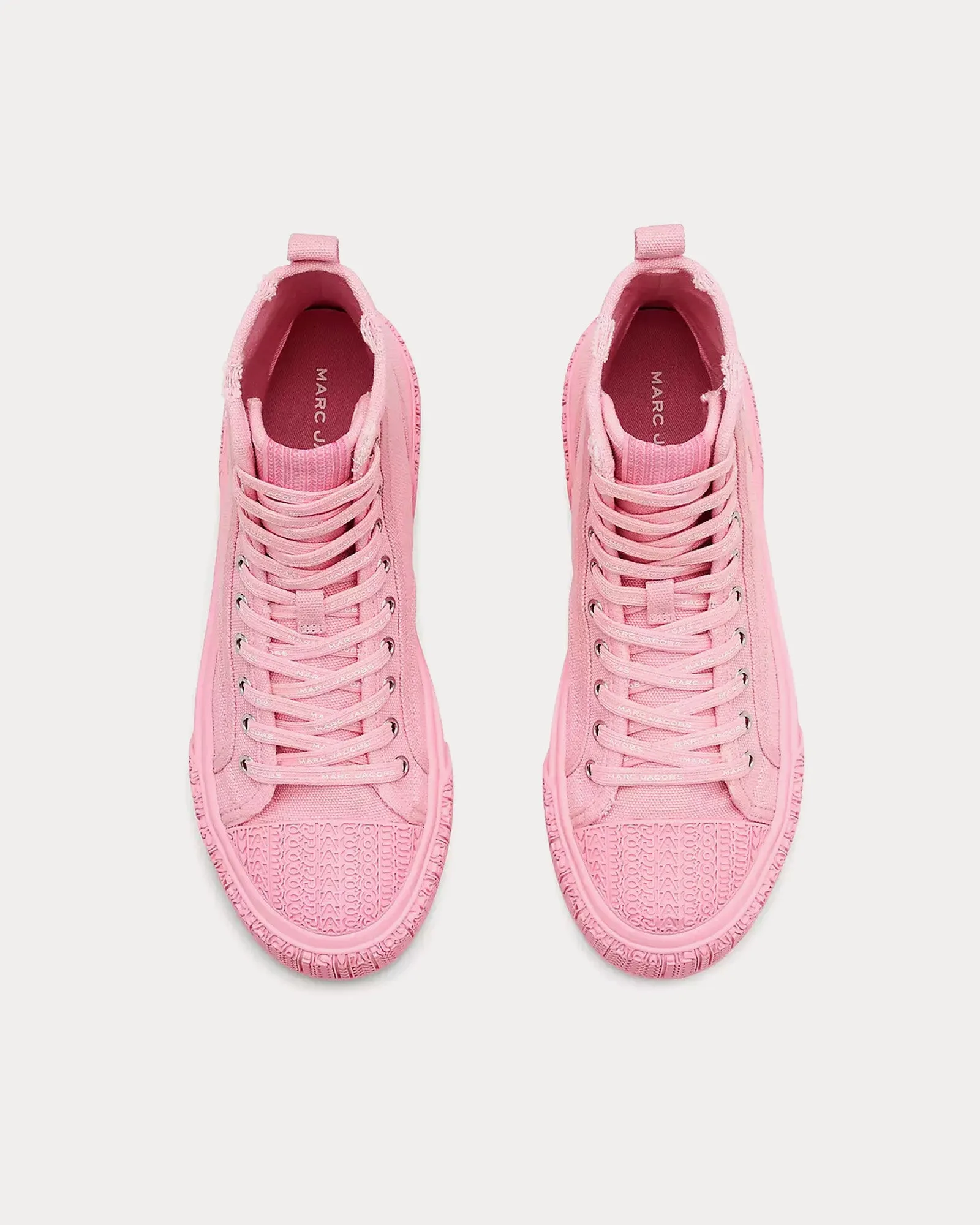 The High Top Ribbon Pink High Top Sneakers