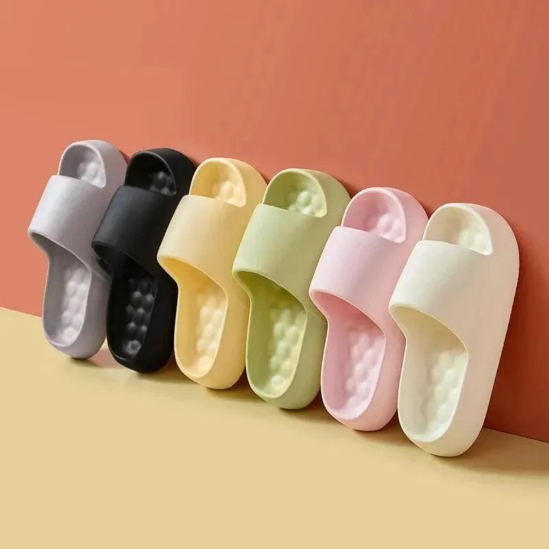 Thick Sole Slides - Arch Support for Enhanced Stability