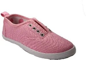 toddler girl's size 5-10 pink slip ons Case of 18