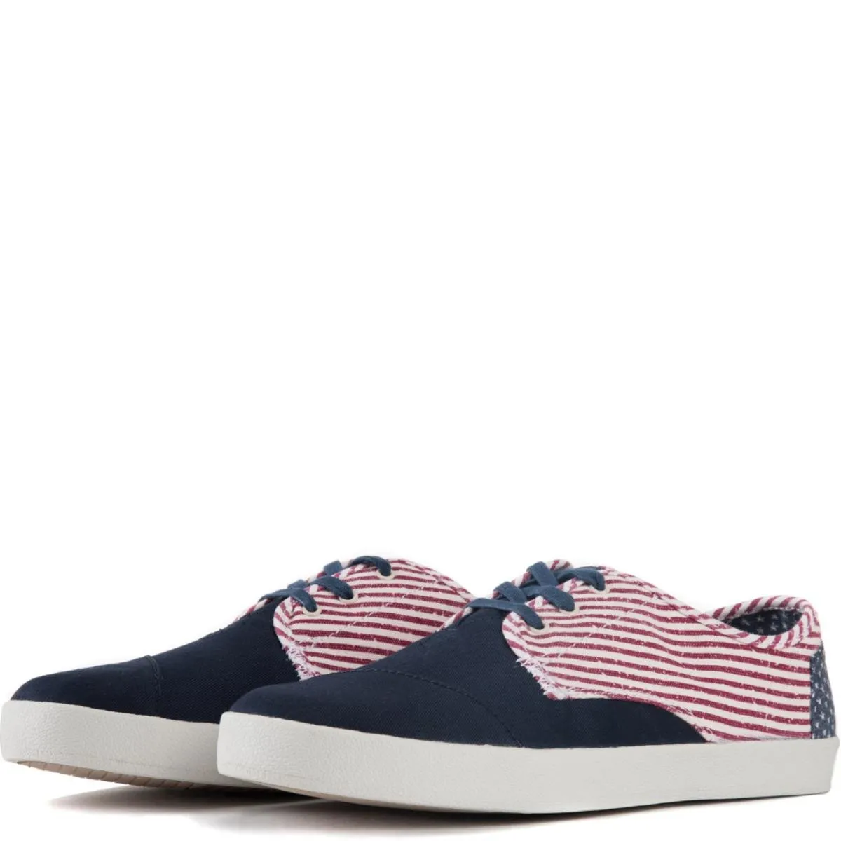 Toms for Men: Paseo Americana Canvas Flag Sneakers