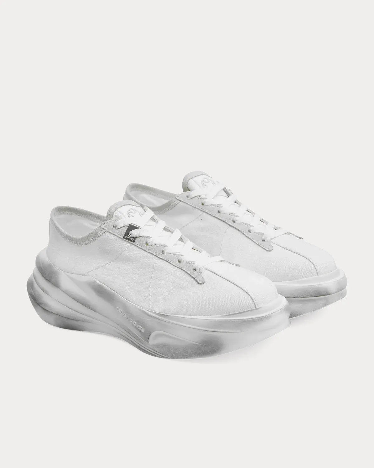 Treated Aria White Low Top Sneakers
