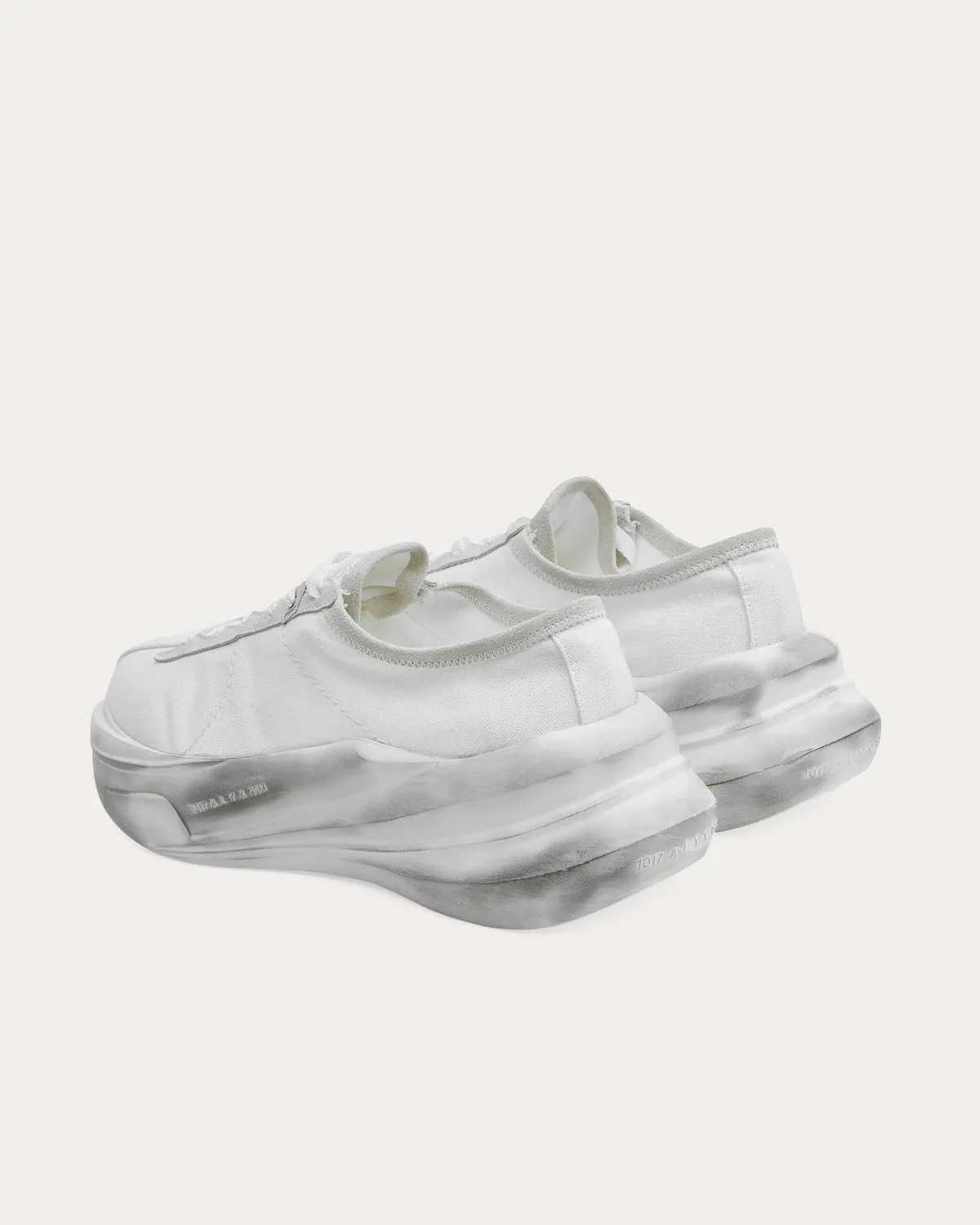 Treated Aria White Low Top Sneakers