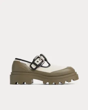 Trek Mary-Jane Natural / Black / Liana Slip Ons