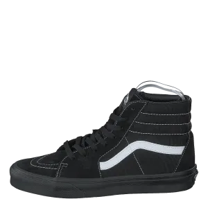 Ua Sk8-hi (suede/canvas)blkblktrwht