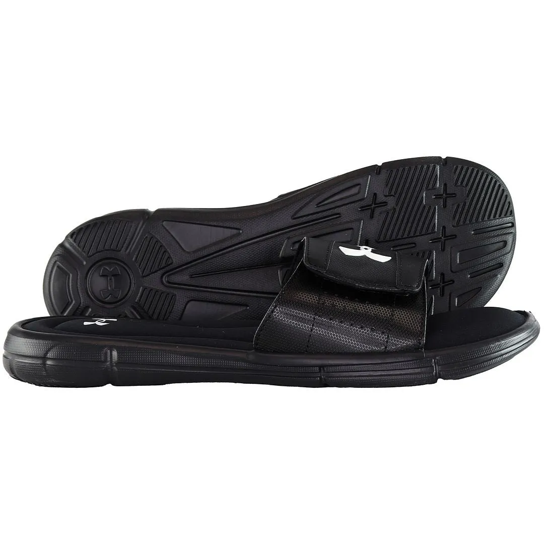 Under Armoir Ignite V Mens Black Sliders