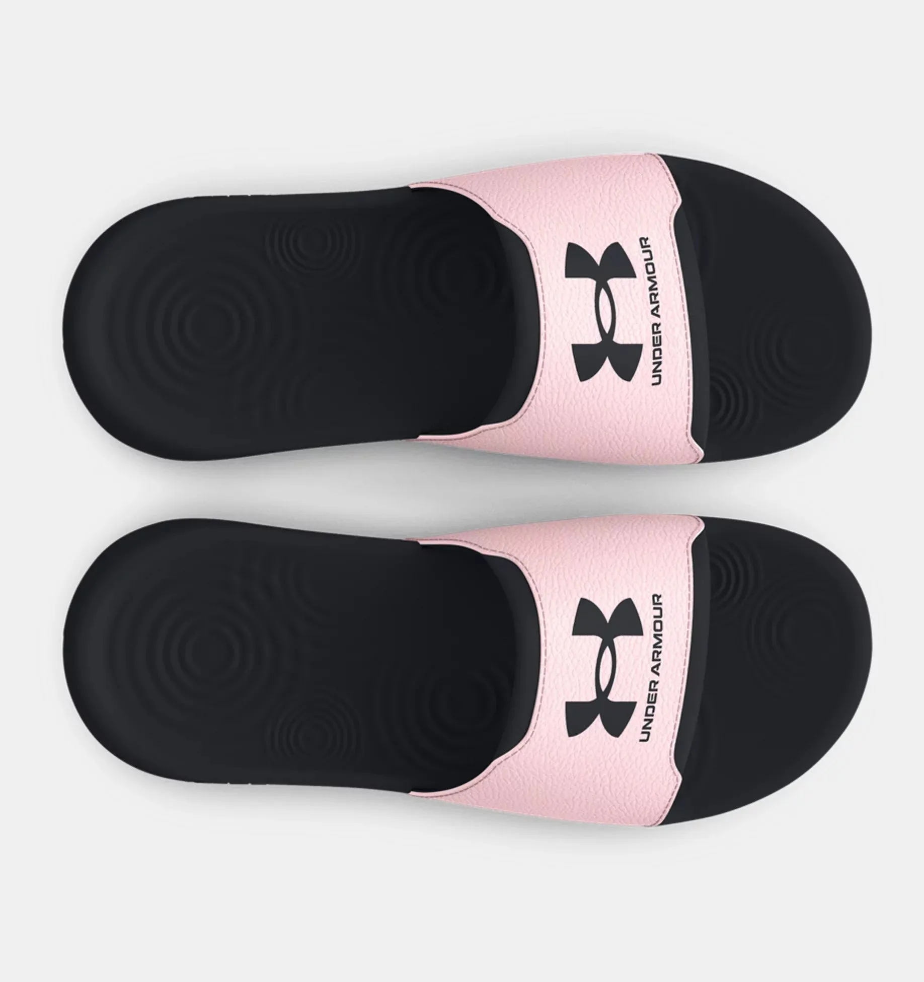 Under Armour Girls' UA Ignite Select Slides - Black / Prime Pink