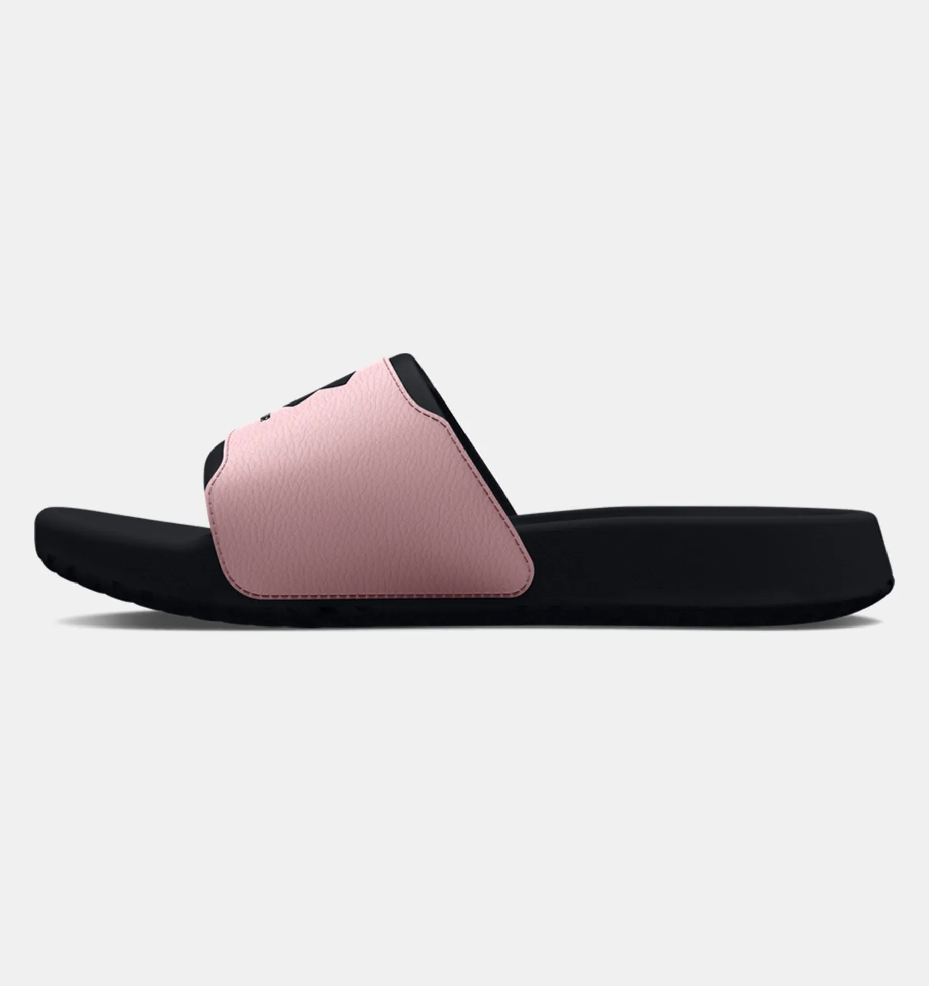 Under Armour Girls' UA Ignite Select Slides - Black / Prime Pink