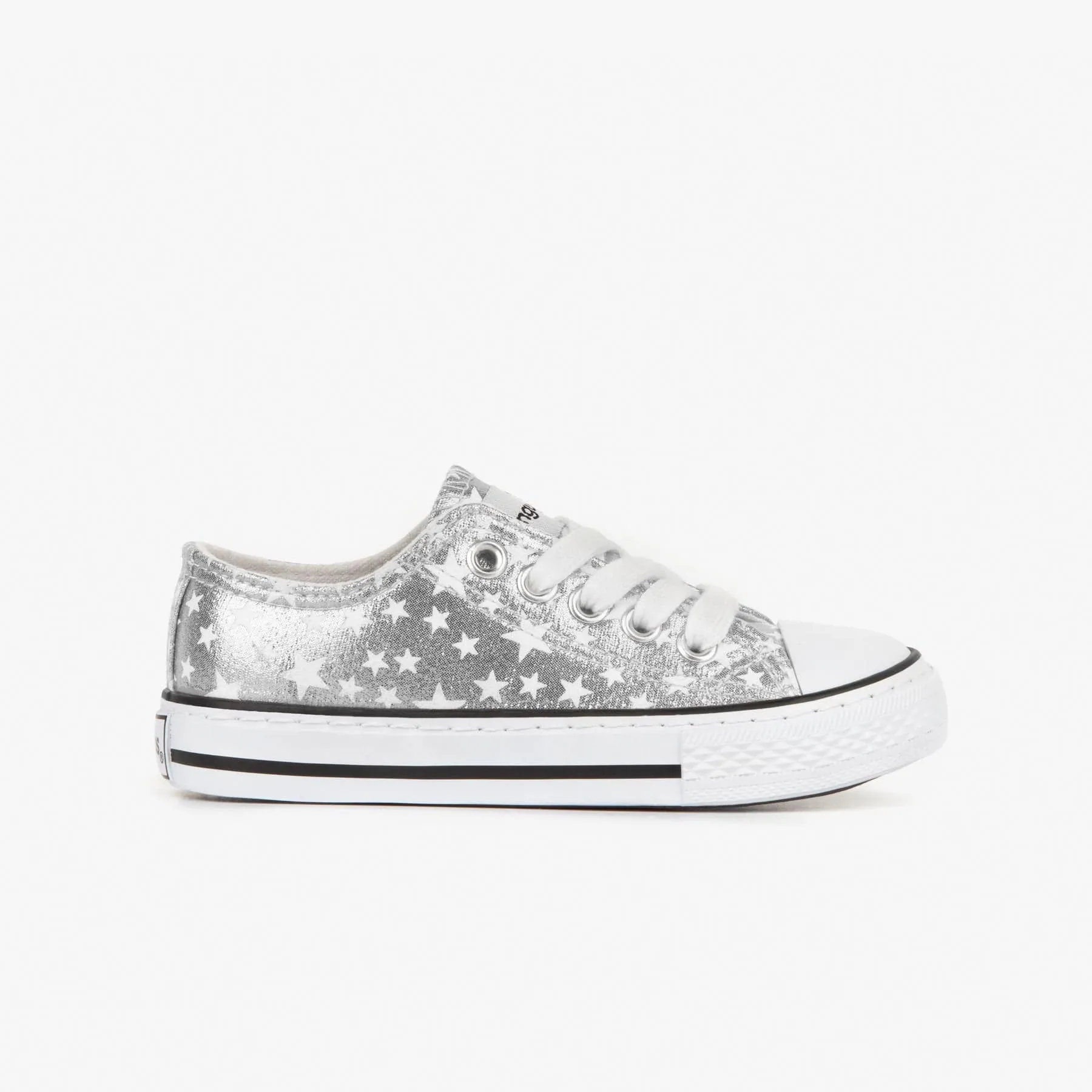 Unisex Silver Stars Sneakers