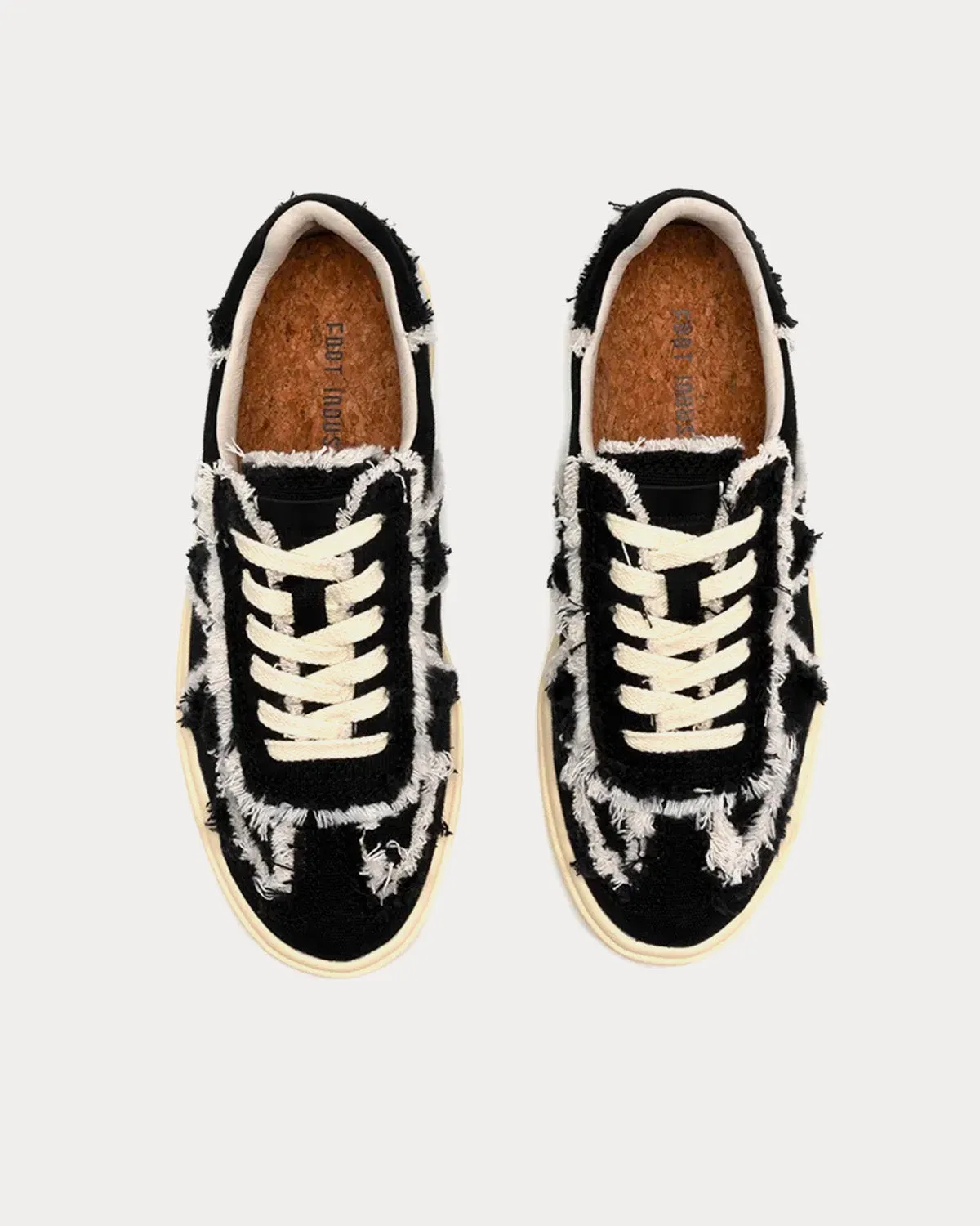Urban German Canvas Black Low Top Sneakers