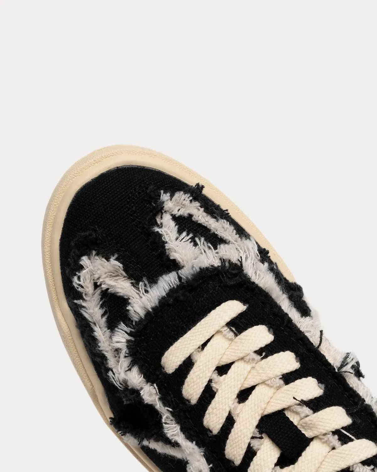 Urban German Canvas Black Low Top Sneakers
