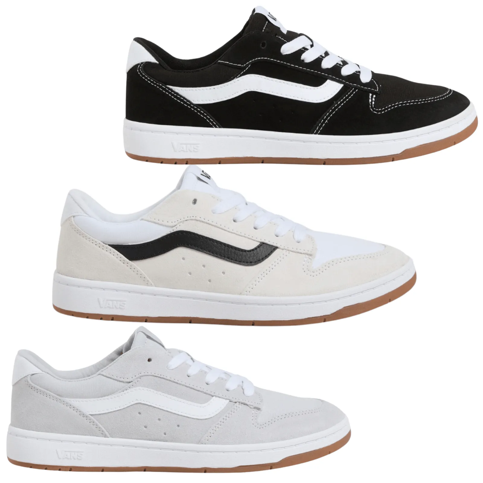 Vans Mens Ryland Ls Suede/Canvas Trainers