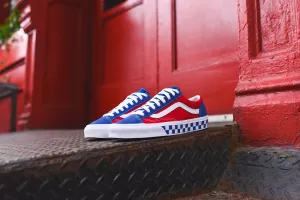 VANS STYLE 36 - BLUE / RED