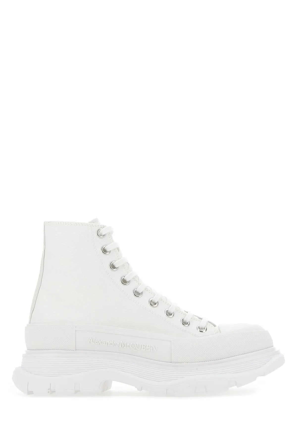 White canvas Canvas Sack sneakers