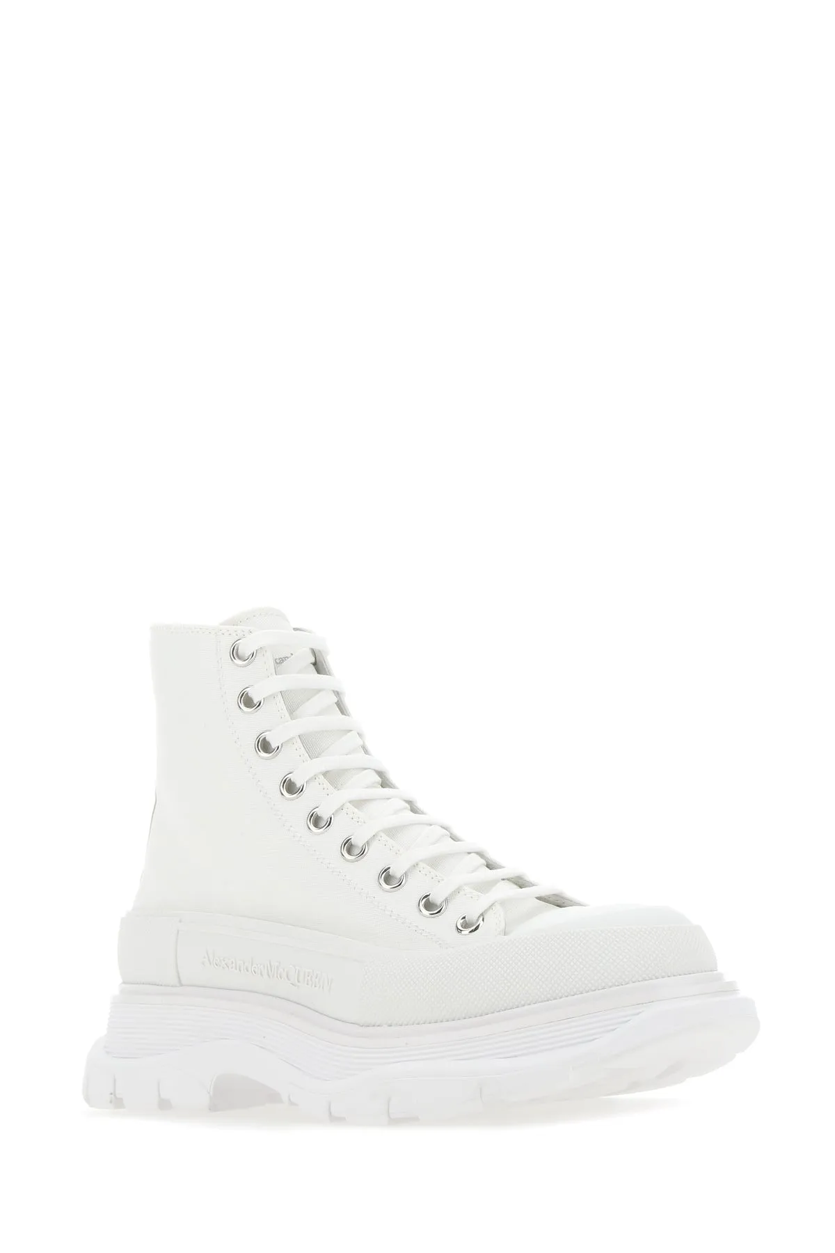 White canvas Canvas Sack sneakers