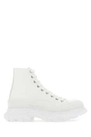 White canvas Canvas Sack sneakers