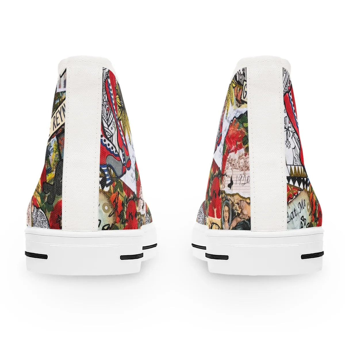 Women's High Top Sneakers RETRO ART