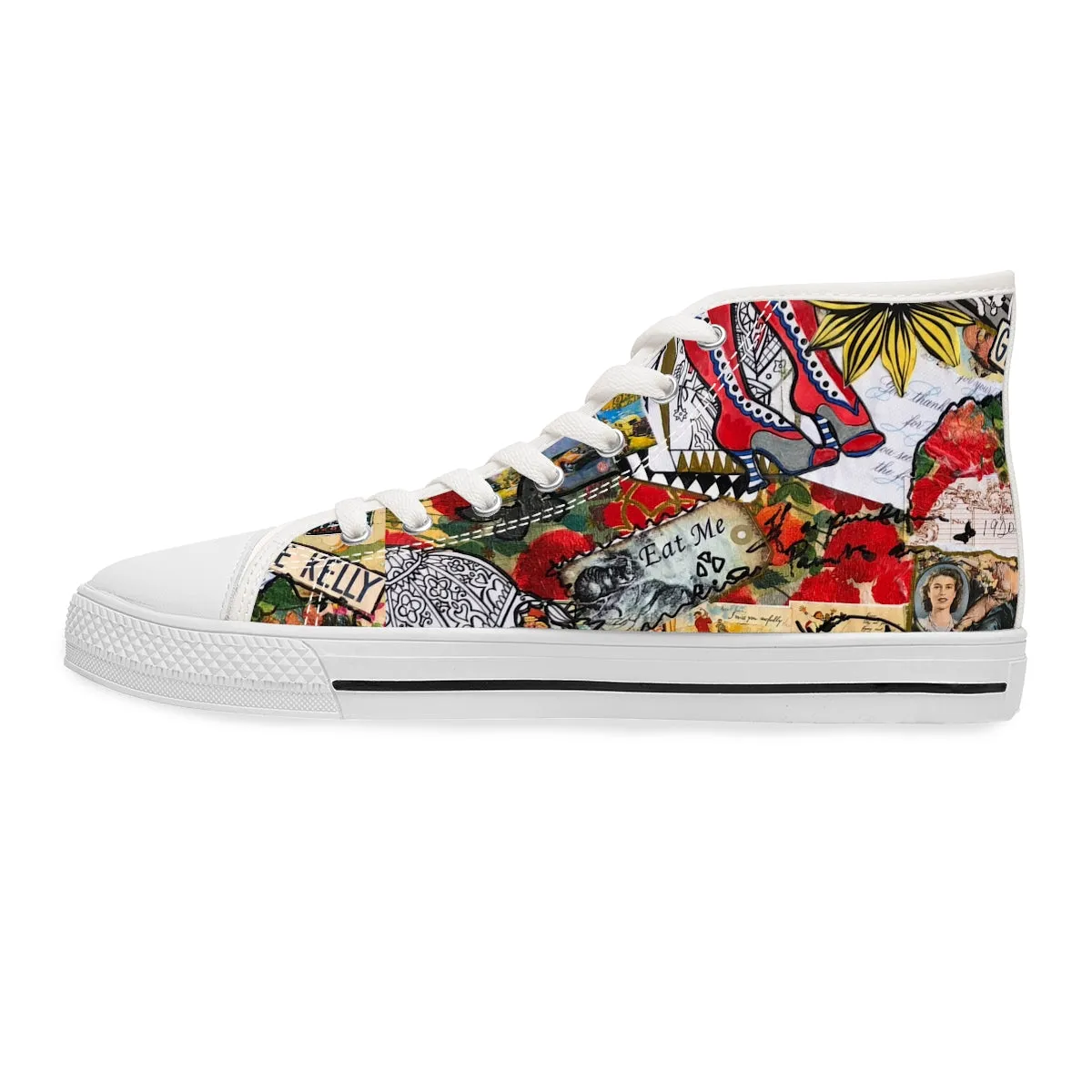 Women's High Top Sneakers RETRO ART
