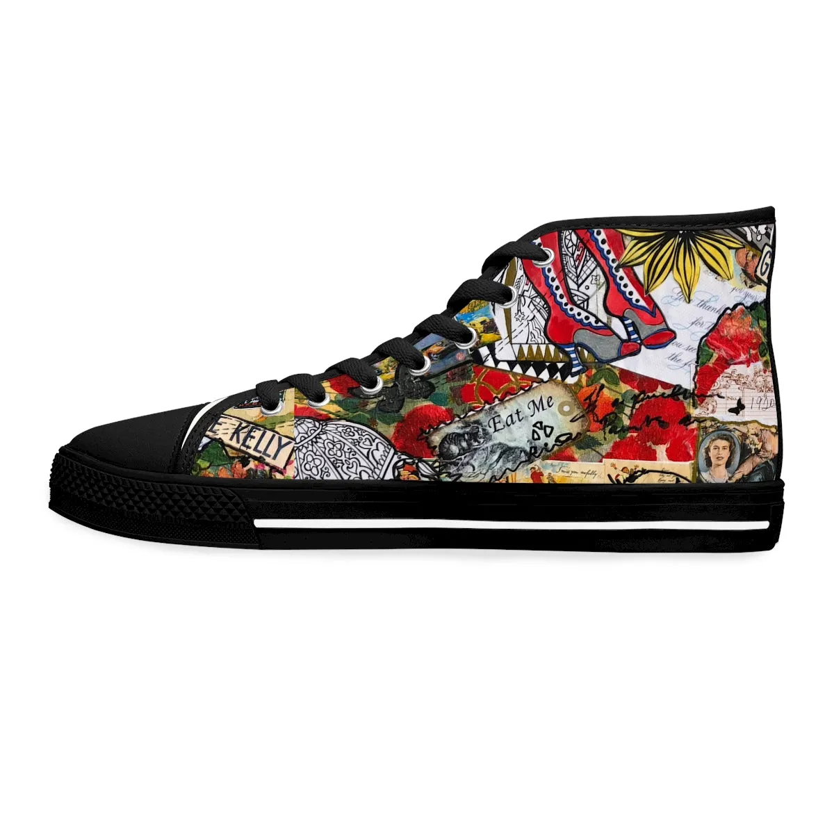 Women's High Top Sneakers RETRO ART