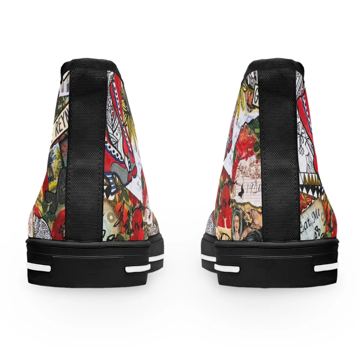 Women's High Top Sneakers RETRO ART