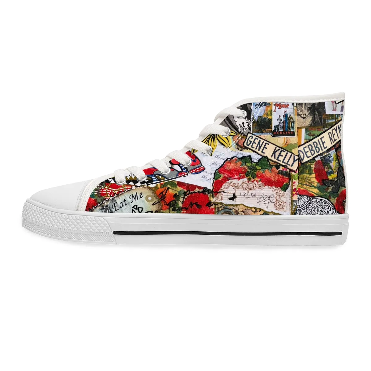 Women's High Top Sneakers RETRO ART