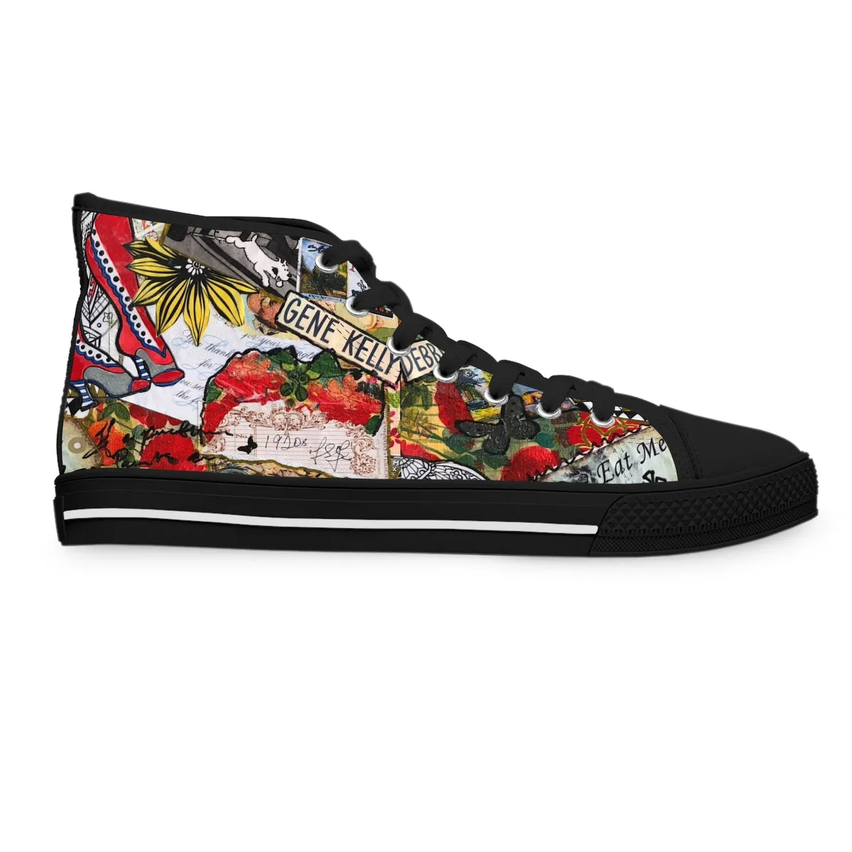 Women's High Top Sneakers RETRO ART