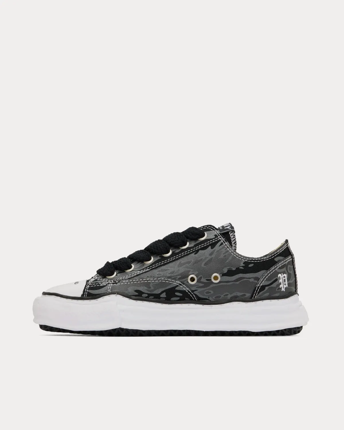 x Phenomenon Camo Inner Black / Grey Low Top Sneakers